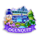 Kühlschrankmagnet für Ogunquit Maine USA 969