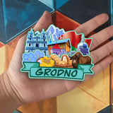 Refrigerator Magnet for Grodno Belarus  2467