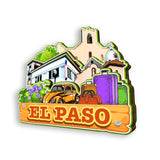 Kühlschrankmagnet für El Paso Texas USA 391