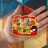 Refrigerator Magnet for Madrid Spain  1375