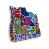 Refrigerator Magnet for Wellington New Zealand  2730