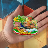 Refrigerator Magnet for Genoa Italy  1279