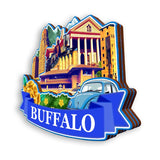 Refrigerator Magnet for Buffalo New York USA  1073