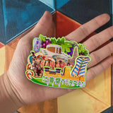 Kühlschrankmagnet für Turpan, Xinjiang, China 631