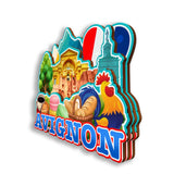 Refrigerator Magnet for Avignon France  2600