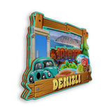 Магнит на холодильник для Денизли Турция 1676