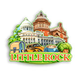 Kühlschrankmagnet für Little Rock Arkansas USA 331