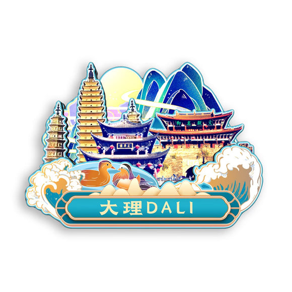 Kühlschrankmagnet für Dali, Yunnan, China 432