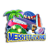 Магнит на холодильник для Мерритт-Айленда, Флорида, США 221