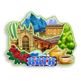 Refrigerator Magnet for Bath UK  1459