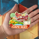 Refrigerator Magnet for Cape May New Jersey USA  1056