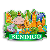 Refrigerator Magnet for Bendigo Australia  2696