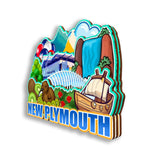 Магнит на холодильник для Нью-Плимута, Новая Зеландия, 2736