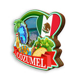 Refrigerator Magnet for Cozumel Mexico  1810