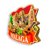 Kühlschrankmagnet für Malaga, Spanien 1395