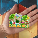 Refrigerator Magnet for Los Cabos Mexico  1805