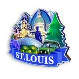 Refrigerator Magnet for St.Louis Missouri USA  1017