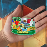 Refrigerator Magnet for Cancun Mexico  1797