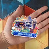 Refrigerator Magnet for Xiangtan, Hunan, China  644