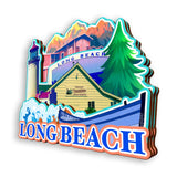 Refrigerator Magnet for Long Beach Washington USA  905