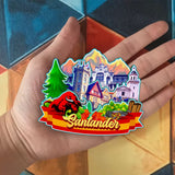 Refrigerator Magnet for Santander Spain  1435