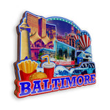 Kühlschrankmagnet für Baltimore Maryland USA 974