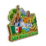 Refrigerator Magnet for San Miguel de Allende Mexico  1835