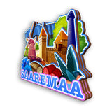 Refrigerator Magnet for Saaremaa Estonia  2437