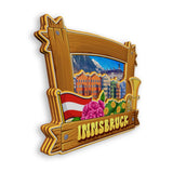 Refrigerator Magnet for Innsbruck Austria  1594
