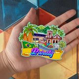 Refrigerator Magnet for Paraty Brazil  1925