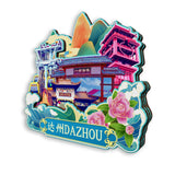 Kühlschrankmagnet für Dazhou, Sichuan, China 575