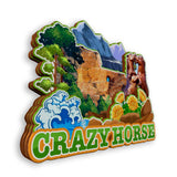 Refrigerator Magnet for Crazy Horse South Dakota USA  1150
