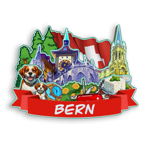Refrigerator Magnet for Bern Switzerland  2035