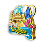 Refrigerator Magnet for San Marino  2502