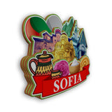 Kühlschrankmagnet für Sofia Bulgarien 2440