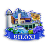 Refrigerator Magnet for Biloxi Mississippi USA  1011