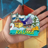 Refrigerator Magnet for Rauma Finland  2345