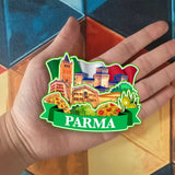 Refrigerator Magnet for Parma Italy  1312