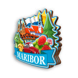 Refrigerator Magnet for Maribor Slovenia  2367