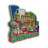 Refrigerator Magnet for Saint-Tropez France  2607