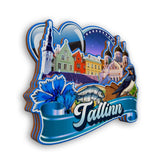 Refrigerator Magnet for Tallinn Estonia  2429
