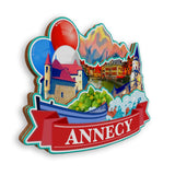 Refrigerator Magnet for Annecy France  1319