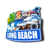 Магнит на холодильник для Лонг-Бич, Калифорния, США 237