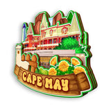 Refrigerator Magnet for Cape May New Jersey USA  1055