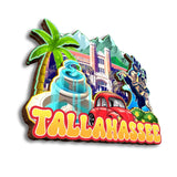 Магнит на холодильник для Таллахасси, Флорида, США 182