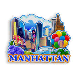 Refrigerator Magnet for Manhattan New York USA  1070