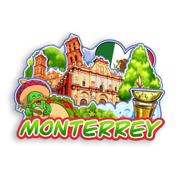 Refrigerator Magnet for Monterrey Mexico  1816