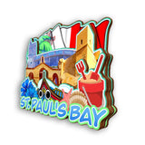Refrigerator Magnet for St.Paul's Bay Malta  2311