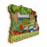 Kühlschrankmagnet für die Insel Fuerteventura, Spanien 1425