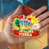 Kühlschrankmagnet für Wien, Österreich 1586